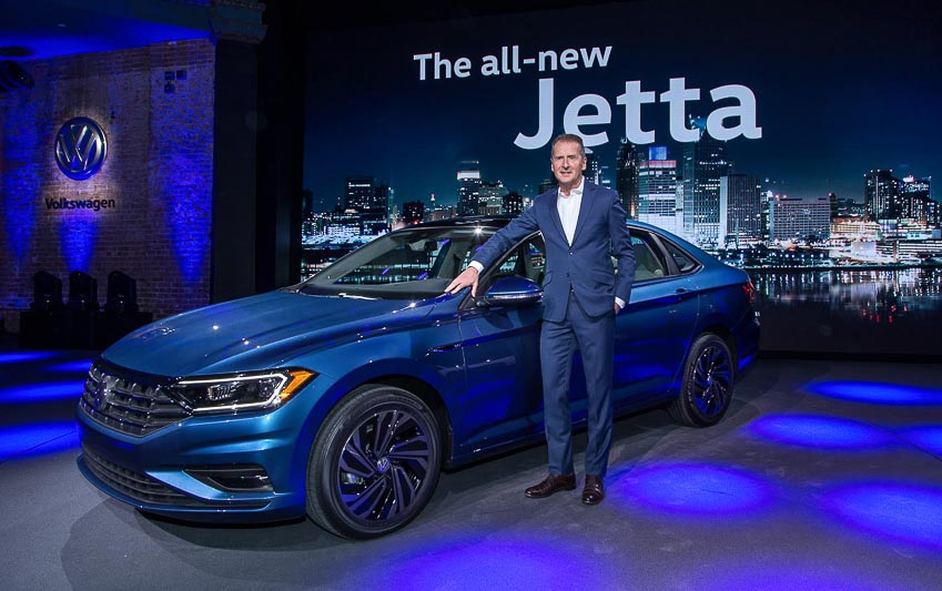 Volkswagen Jetta 2019 chính thức lộ diện, nâng cấp toàn diện