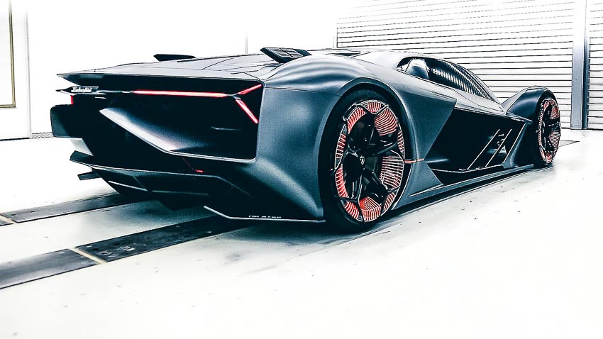 Mẫu xe concept Terzo Millennio của Lamborghini chính thức lộ diện