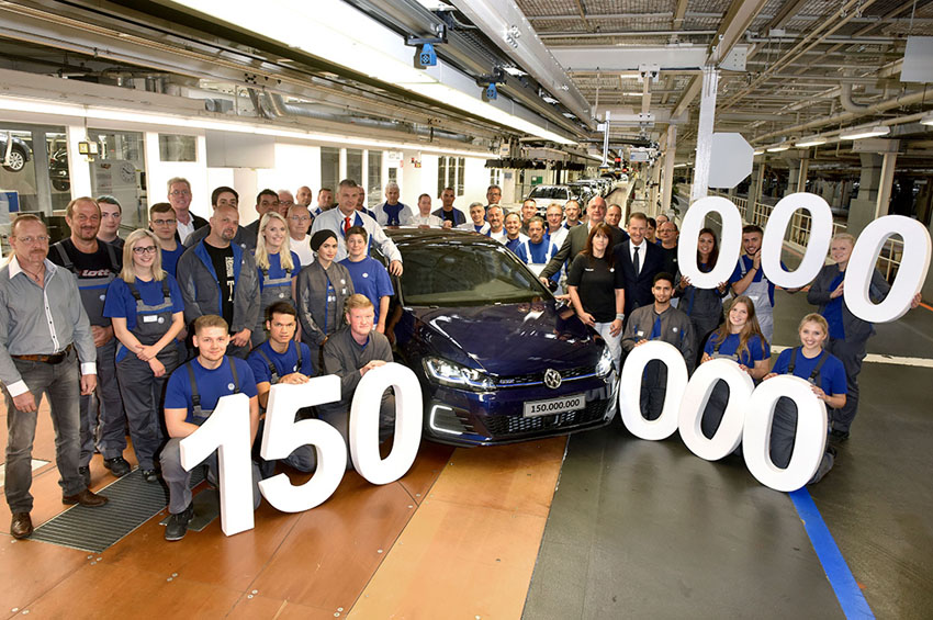 Volkswagen xuất xưởng hơn 6 triệu xe trên toàn cầu trong năm 2017