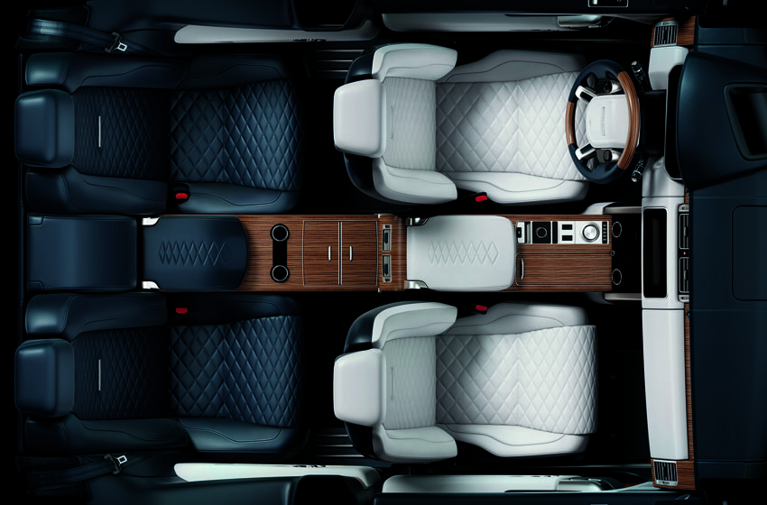 Lộ diện hình ảnh nội thất của Range Rover SV Coupé phiên bản giới hạn