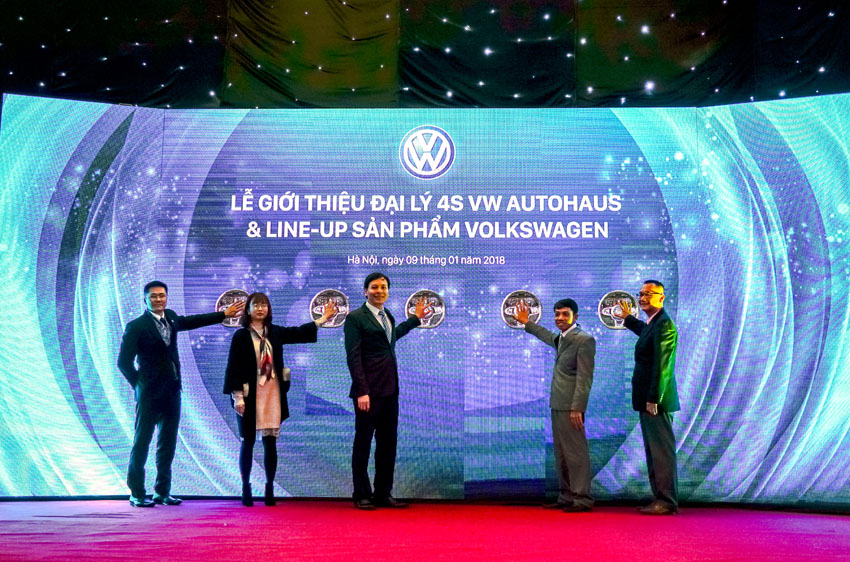 Volkswagen Việt Nam khai trương hàng loạt đại lý chuẩn 4S trên toàn quốc