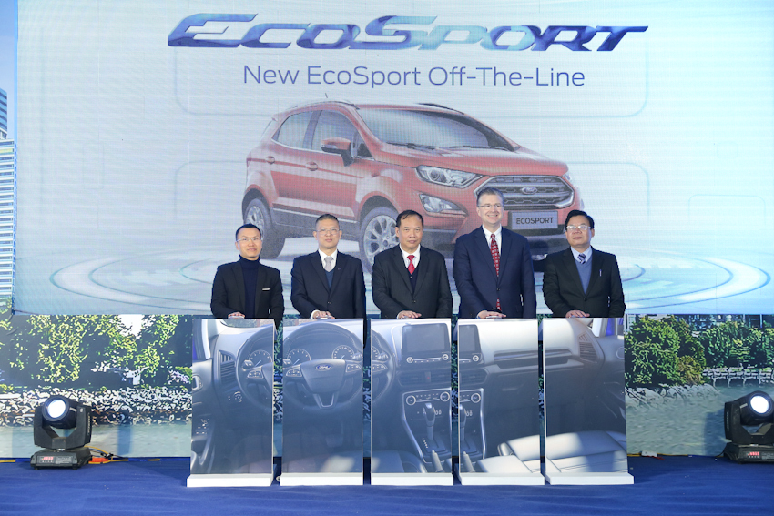 Mẫu xe Ford EcoSport mới 2018 chính thức trình làng ra mắt tại Việt Nam