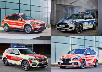 BMW tung 6 mẫu xe ưu tiên cho lực lượng cảnh sát, cứu hộ, cứu hỏa, cứu thương