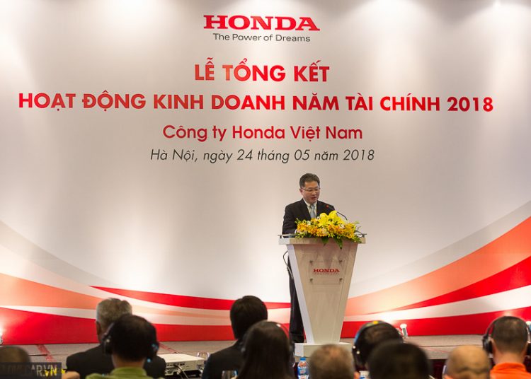 Tổng kết năm tài chính 2018, Honda đã bán ra thị trường Việt Nam 2,38 triệu xe máy