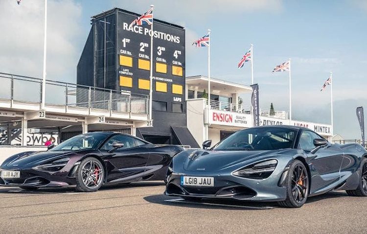 Dàn siêu xe “khủng” đổ bộ đường đua tại Anh quốc