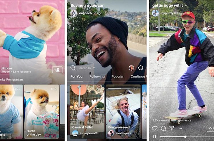 Instagram tung ứng dụng video mới IGTV