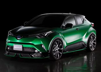 Toyota C-HR vẻ ngoài “hầm hố” hơn sau khi được Wald International độ
