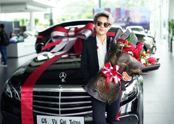 Ca sĩ Vũ Cát Tường tậu xế sang Mercedes-Benz E 200 hơn 2 tỉ đồng