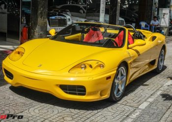Ferrari F360 Spider “hồi sinh” dưới bàn tay dân chơi siêu xe Sài Gòn