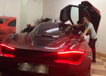 Cường Đô La vừa tậu siêu xe McLaren 720S