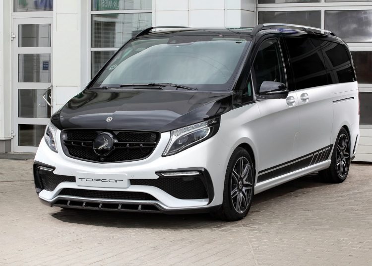 Mercedes V-Class ngầu hơn với gói độ ”Inferno” từ hãng TopCar
