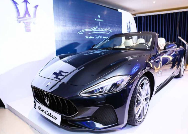 Maserati ra mắt mẫu xe GranCabrio Sport 2018 tại Việt Nam