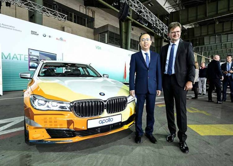 BMW và Baidu hợp lực phát triển xe hơi tự lái