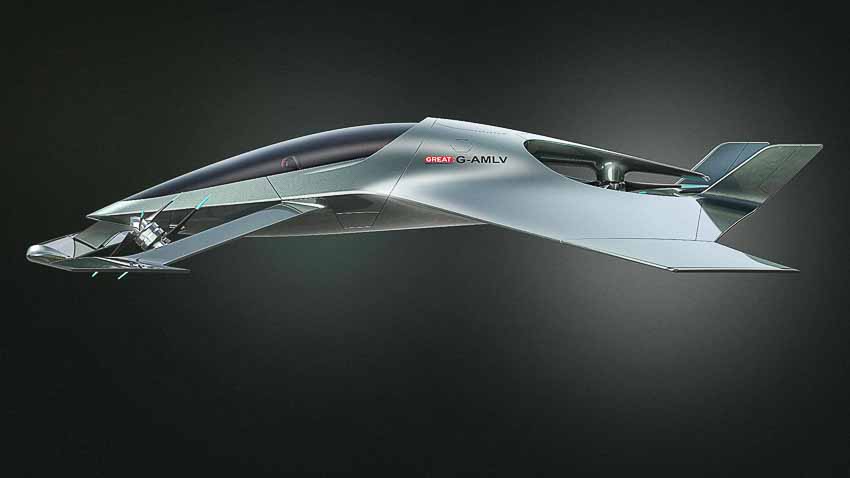 Concept Aston Martin Volante Vision - phương tiện bay siêu sang