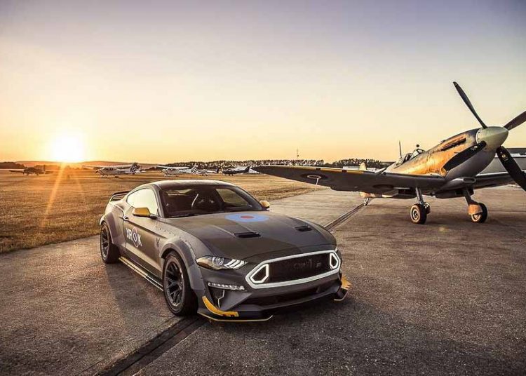 “Độc bản” Ford Mustang GT Eagle Squadron phong cách không quân hoàng gia
