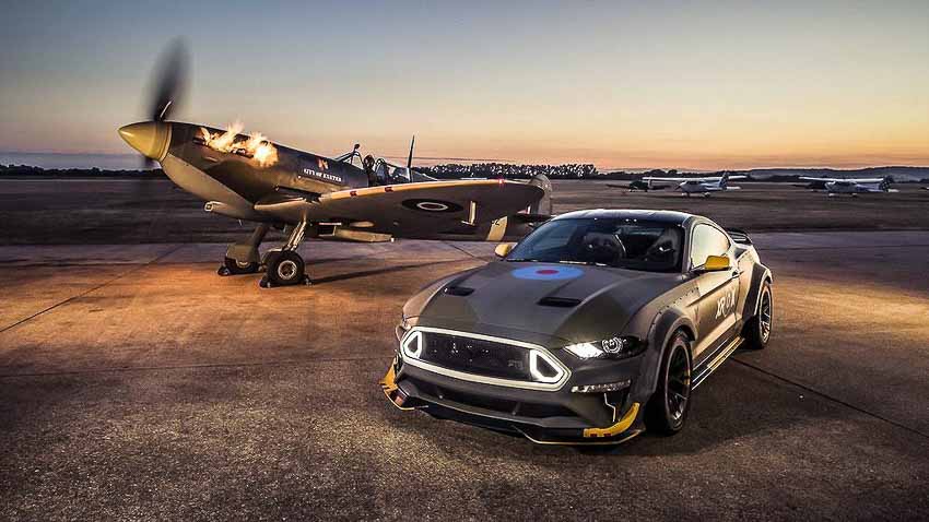 “Độc bản” Ford Mustang GT Eagle Squadron phong cách không quân hoàng gia