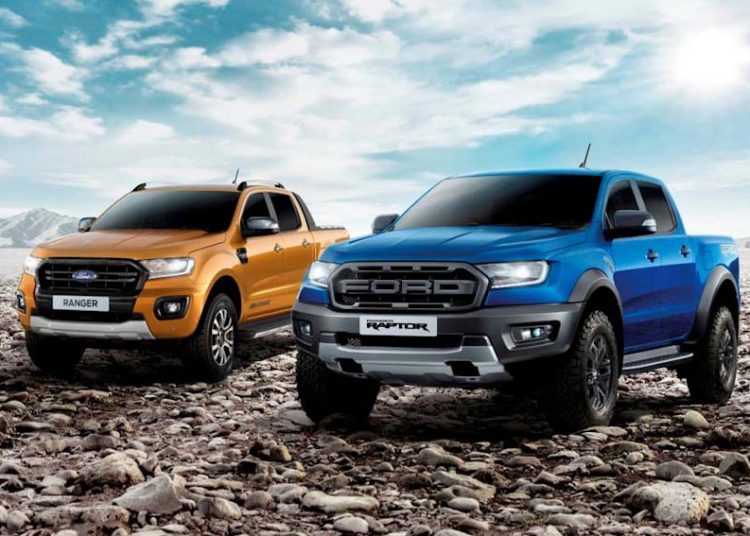 Ford Ranger 2019 bản facelift giá từ 17.640 USD tại Thái Lan