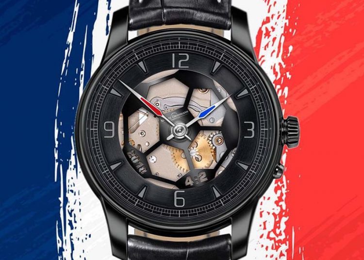 Moritz Grossmann ra mắt mẫu đồng hồ đặc biệt mừng đội tuyển Pháp vô địch World Cup 2018