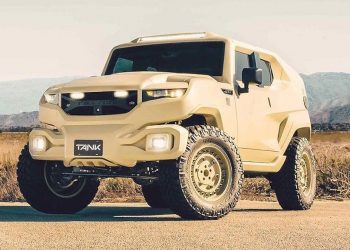 Siêu SUV bọc thép Rezvani Tank Military lộ diện, giá từ 6,81 tỷ