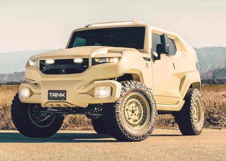 Siêu SUV bọc thép Rezvani Tank Military lộ diện, giá từ 6,81 tỷ