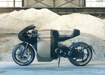 Đẹp mê hồn Superbike chạy điện dát vàng Sarolea MANX7