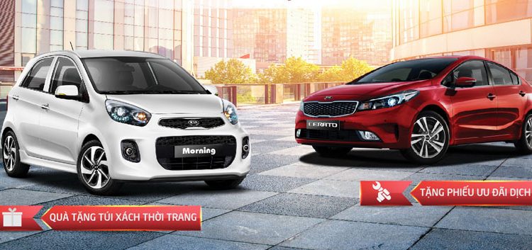 Nhiều ưu đãi hấp dẫn khi mua xe Kia Morning và Cerato trong tháng 8