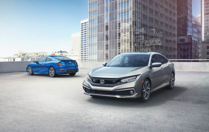 Honda Civic Sedan và Coupe 2019 nâng cấp, thêm bản Sport mới