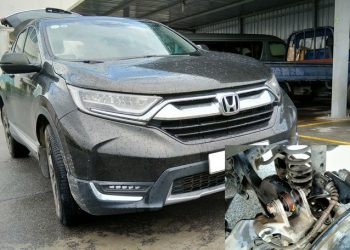 Honda Việt Nam giải thích về việc các chi tiết bị gỉ sét dưới gầm xe CR-V