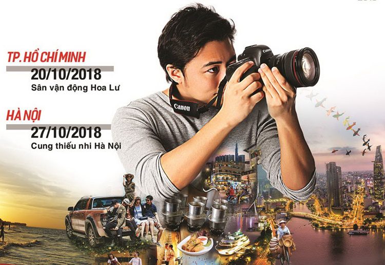 Khởi động cuộc thi ảnh Canon Photomarathon 2018