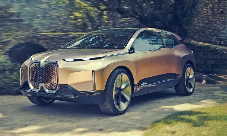 Hé lộ hình ảnh đầu tiên concept xe điện BMW Vision iNext
