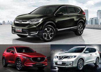 Honda-CR-V-Mazda-CX-5-Nissan-X-Trail