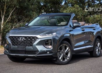 Hyundai Santa Fe Cabriolet 2019 mui trần bất ngờ ra mắt tại Úc