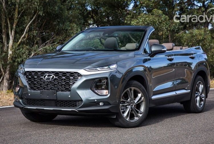 Hyundai Santa Fe Cabriolet 2019 mui trần bất ngờ ra mắt tại Úc
