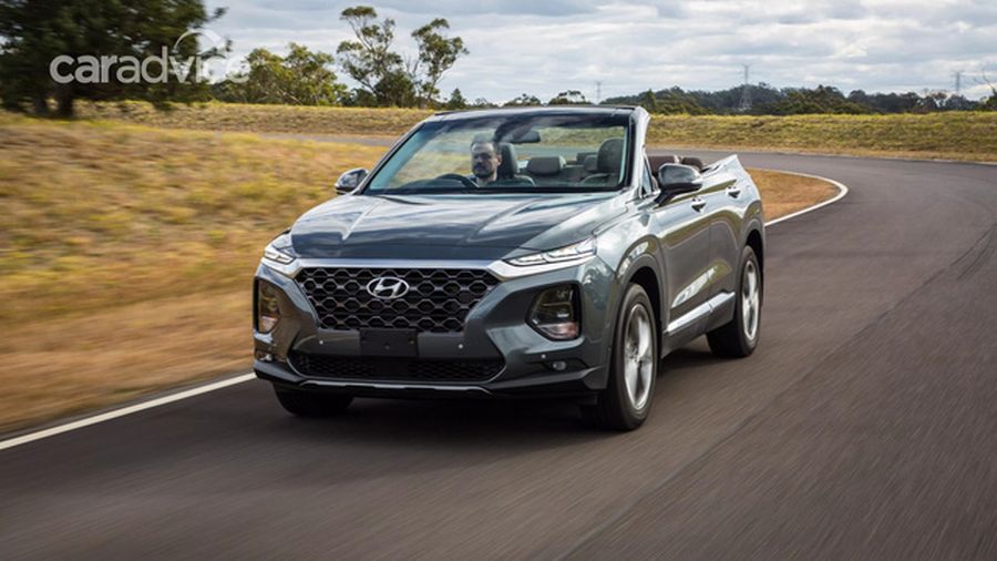 Hyundai Santa Fe Cabriolet 2019 mui trần bất ngờ ra mắt tại Úc