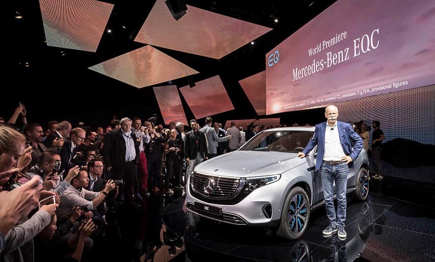 Crossover điện Mercedes-Benz EQC chính thức ra mắt thế giới