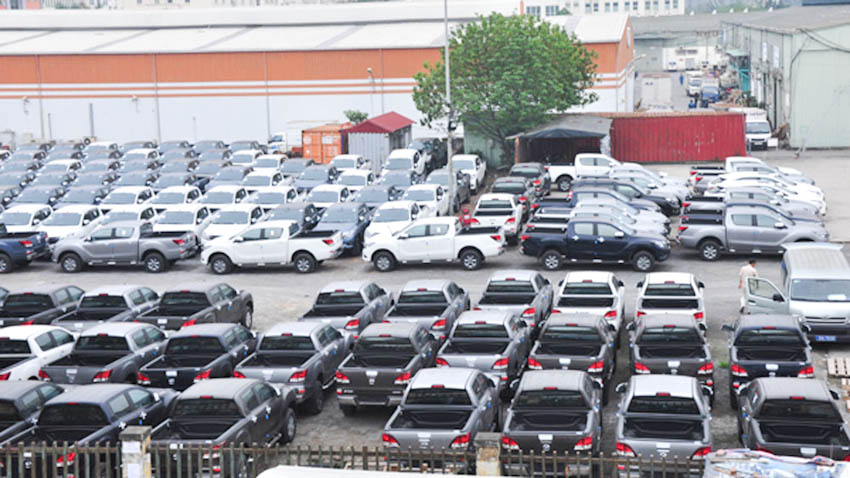 Hơn 9.000 ôtô nhập khẩu về Việt Nam trong tháng 8, chủ yếu từ Thái Lan