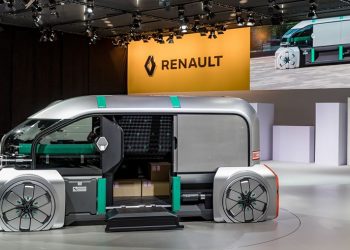Renault EZ-PRO xe tự lái đa năng, thiết kế tùy chỉnh theo nhu cầu vận chuyển