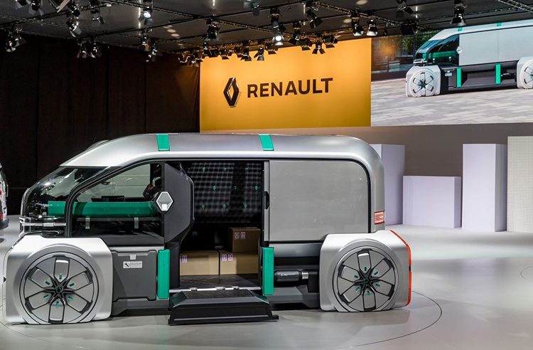 Renault EZ-PRO xe tự lái đa năng, thiết kế tùy chỉnh theo nhu cầu vận chuyển