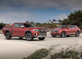 Ấn tượng với bộ đôi SUV Coupé Volkswagen Atlas Cross Sport và bán tải VW Atlas Tanoak