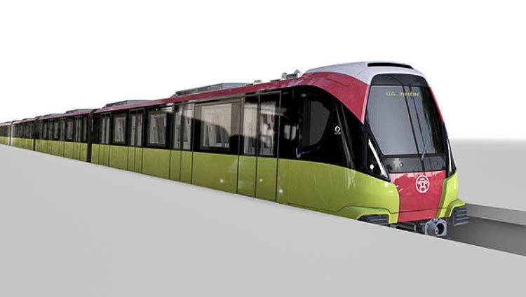 Hà Nội khảo sát ý kiến người dân về thiết kế đoàn tàu metro tuyến số 3