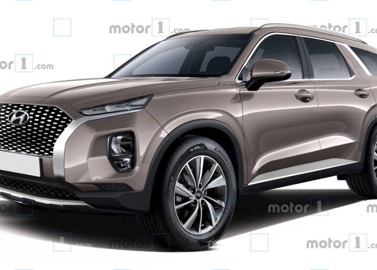 Hyundai Palisade lộ diện với thiết kế “cơ bắp”