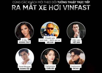 Cùng sao Việt xem trực tiếp ra mắt xe VinFast tại Pari Motor Show 2108