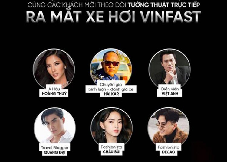 Cùng sao Việt xem trực tiếp ra mắt xe VinFast tại Pari Motor Show 2108