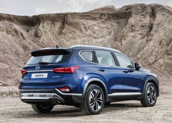 Ngoại thất Hyundai SantaFe 2019 3