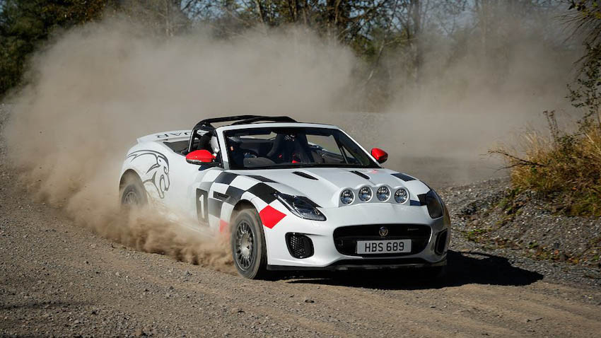 Jaguar F-TYPE Rally “quẩy tung” trên đường đua việt dã chuyên nghiệp 3