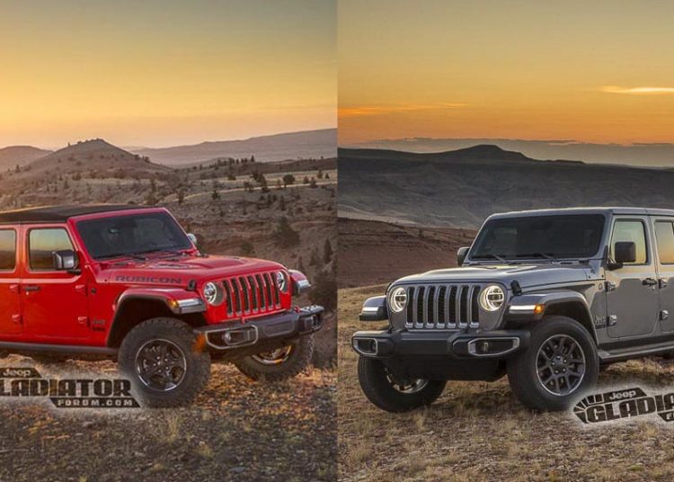 Jeep Gladiator chính thức công bố hình ảnh hồi sinh