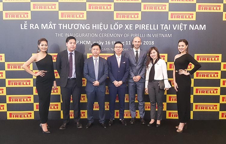 Thương hiệu lốp xe Pirelli chính thức có mặt tại Việt Nam