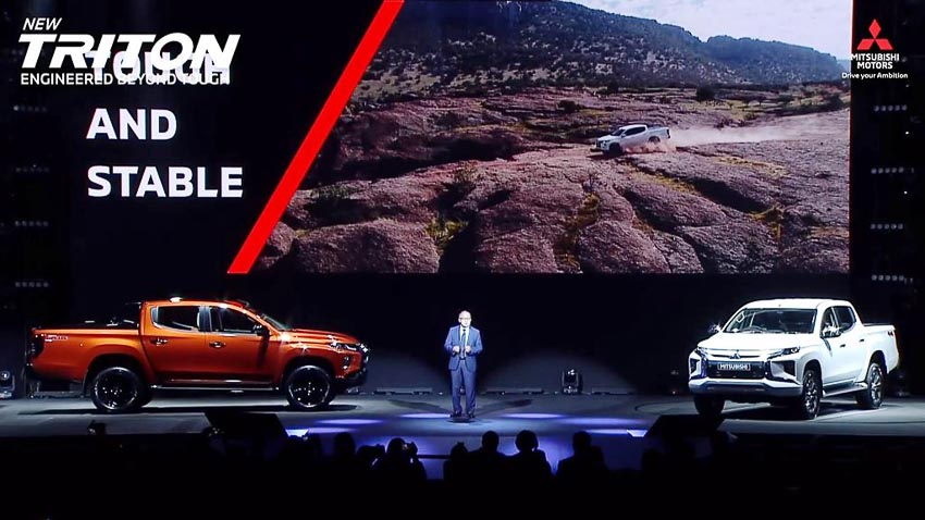Ra mắt Mitsubishi Triton 2019 thế hệ mới 1