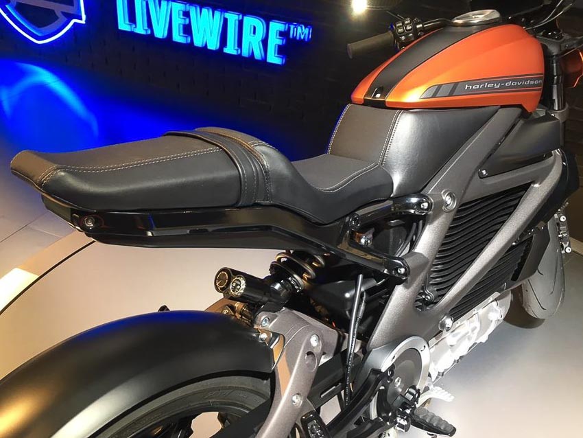 Yên mô tô điện Harley-Davidson LiveWire 1