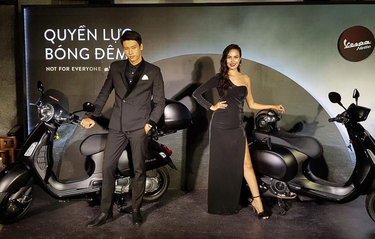 Piaggio trình diễn các dòng xe Vespa phiên bản đặc biệt 2018 tại sự kiện Vespista Night